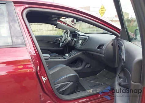 2015 Chrysler 200 S from USA, damaged, VIN 1C3CCCBB0FN619881